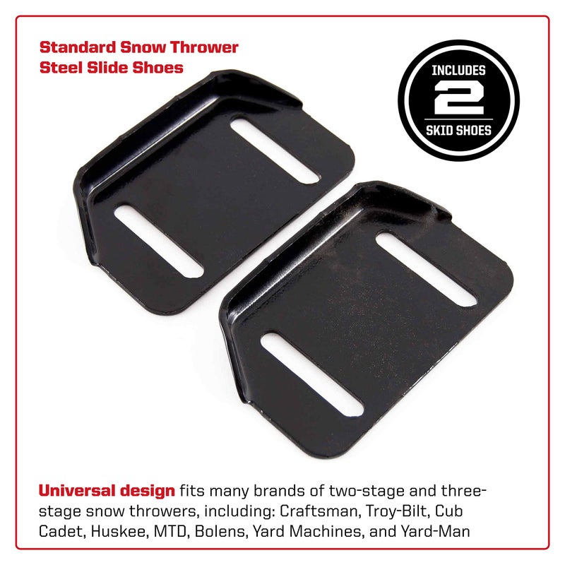 Arnold OEM-784-5580 MTD Genuine Parts Snow Thrower Slide Shoes - Image 3
